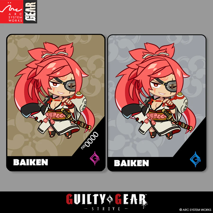 Guilty Gear -Strive- Precious Chibi Card: BAIKEN