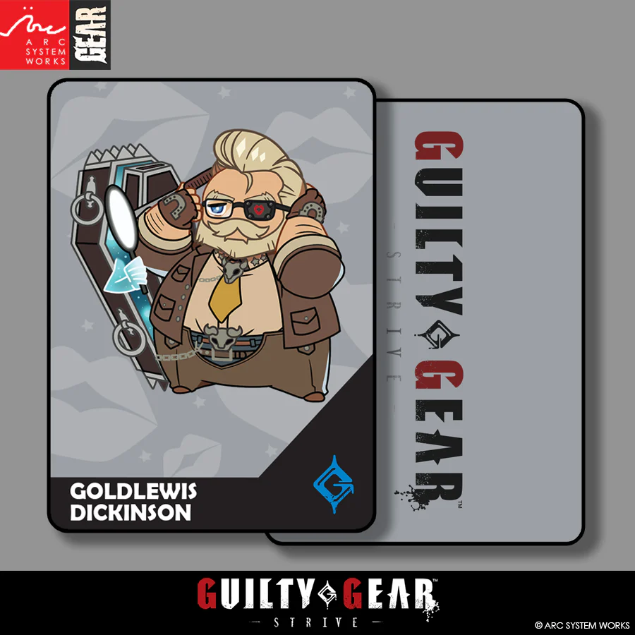 Guilty Gear -Strive- Precious Chibi Card: GOLDLEWIS - Image 2