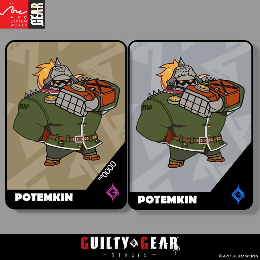 Guilty Gear -Strive- Precious Chibi Card: POTEMKIN